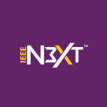 N3XT logo on purple